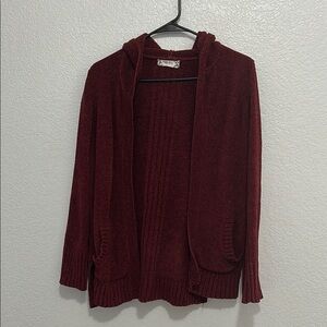 Women's Burgundy Sweater
